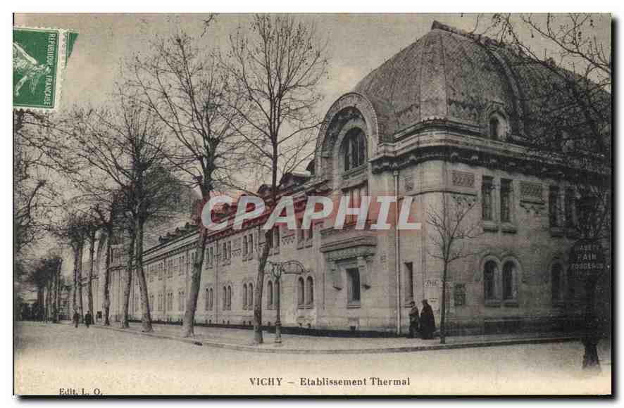 CPA Vichy Etablissement Thermal 
