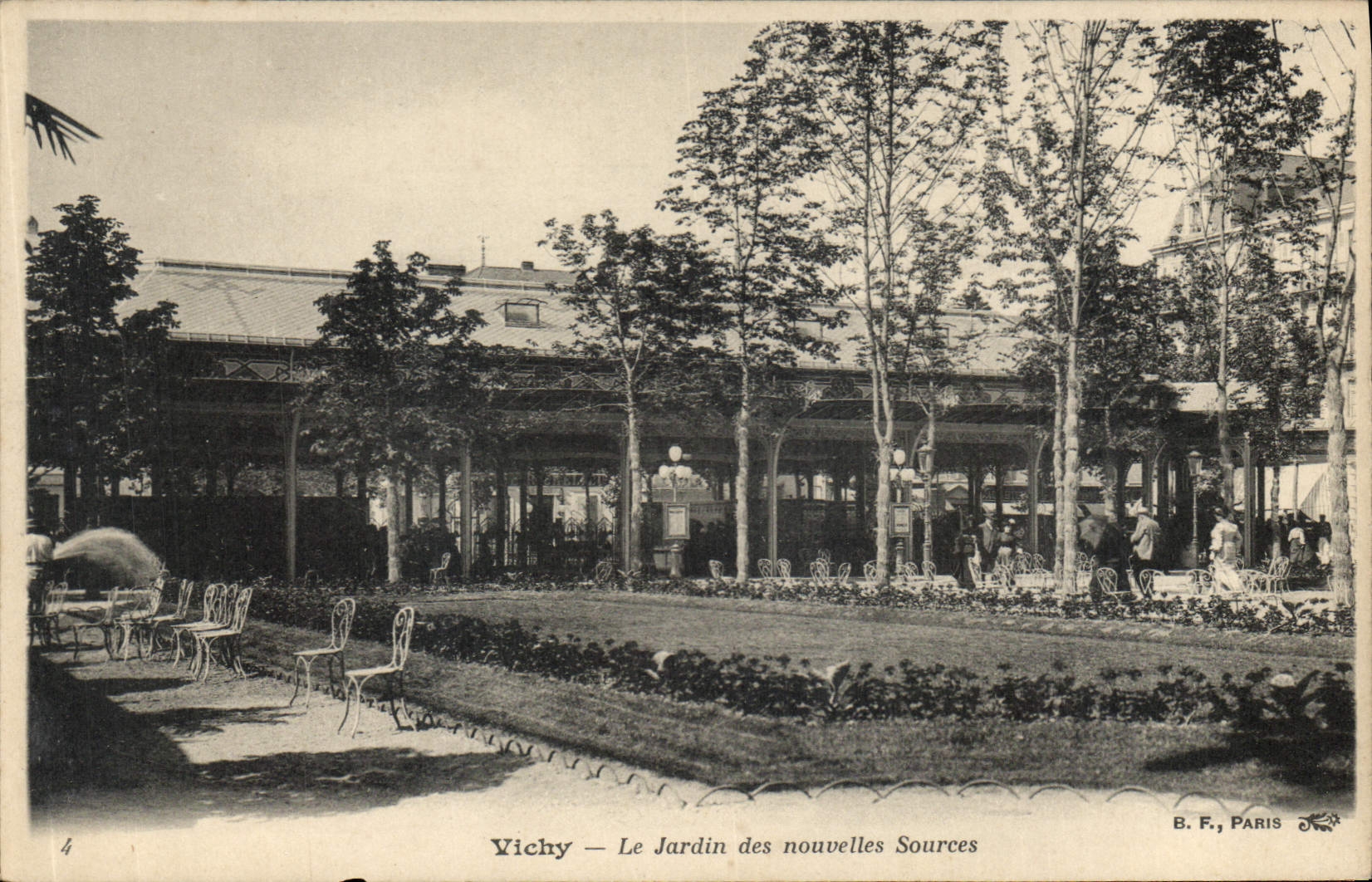 Vichy — Le Jardin des nouvelles Sources — B. F., PARIS