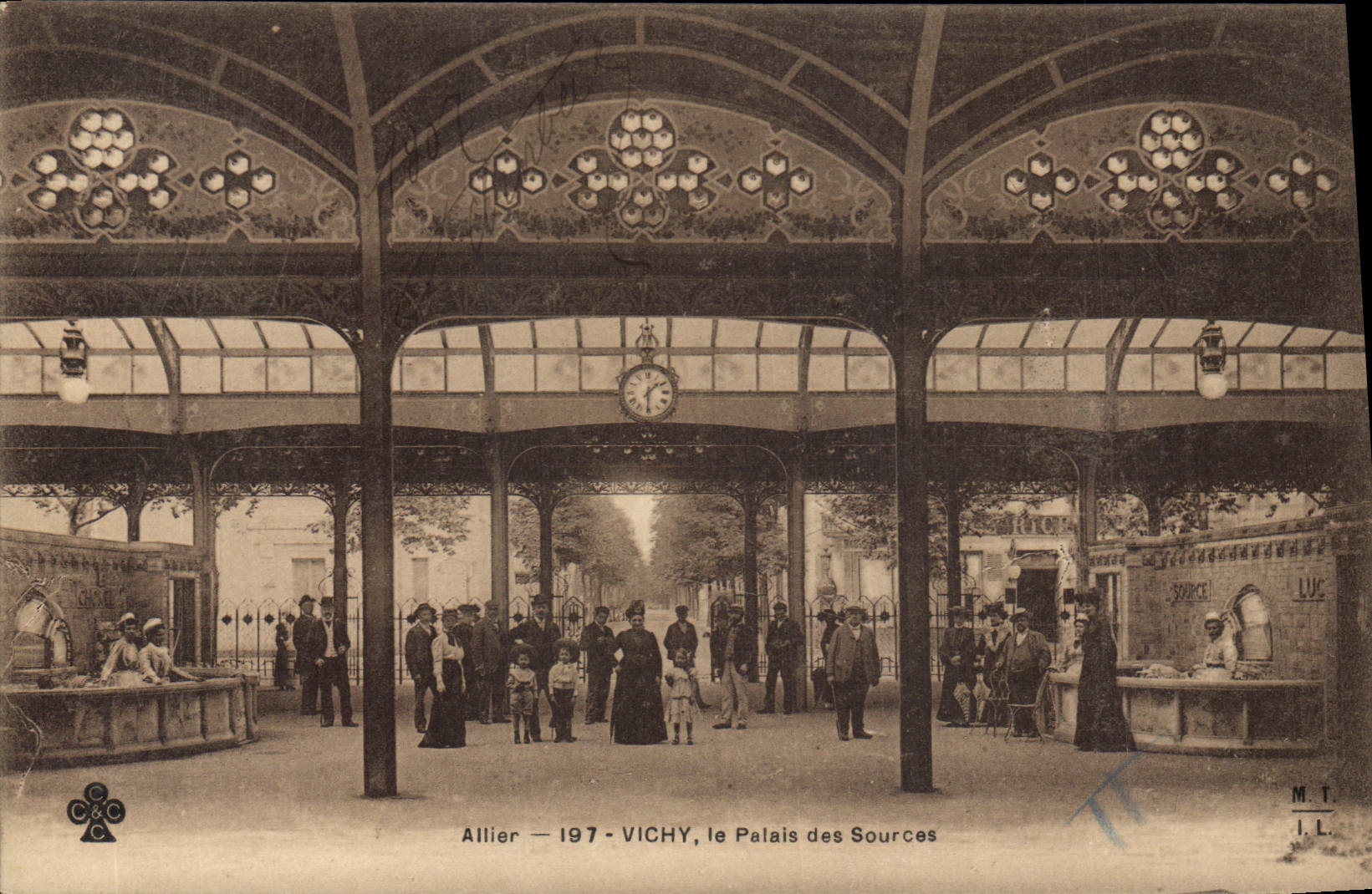 Vichy — Palais des Sources — Allier — 1917