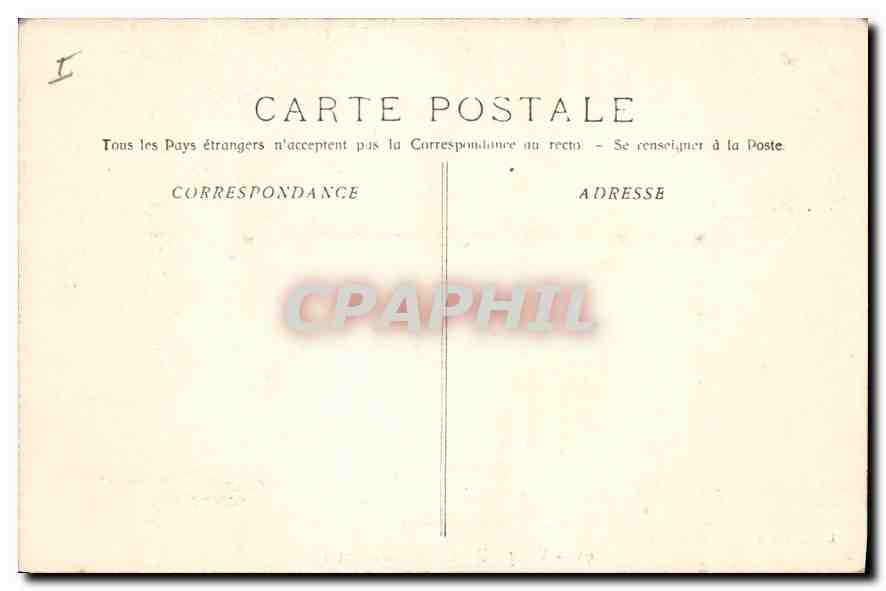 CPA Vichy Nouvel Etablissement Thermal  — Rückseite