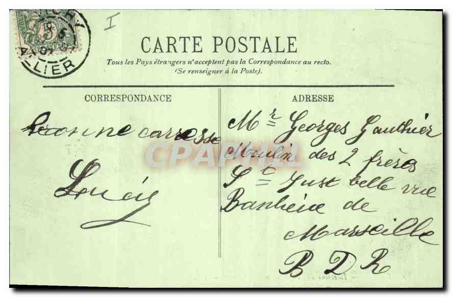 CPA Vichy Interieur de l'Etablissement Thermal  — Rückseite