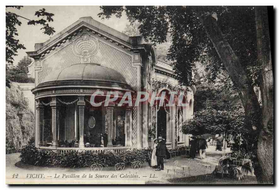 CPA Vichy Le Pavillon de la Source des Celestins 