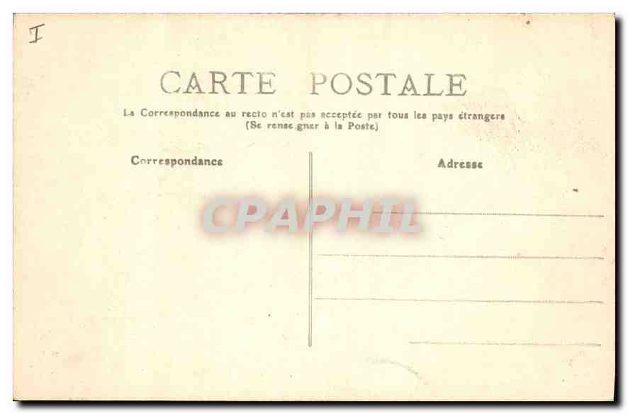 CPA Vichy Source de l'Hopital  — Verso