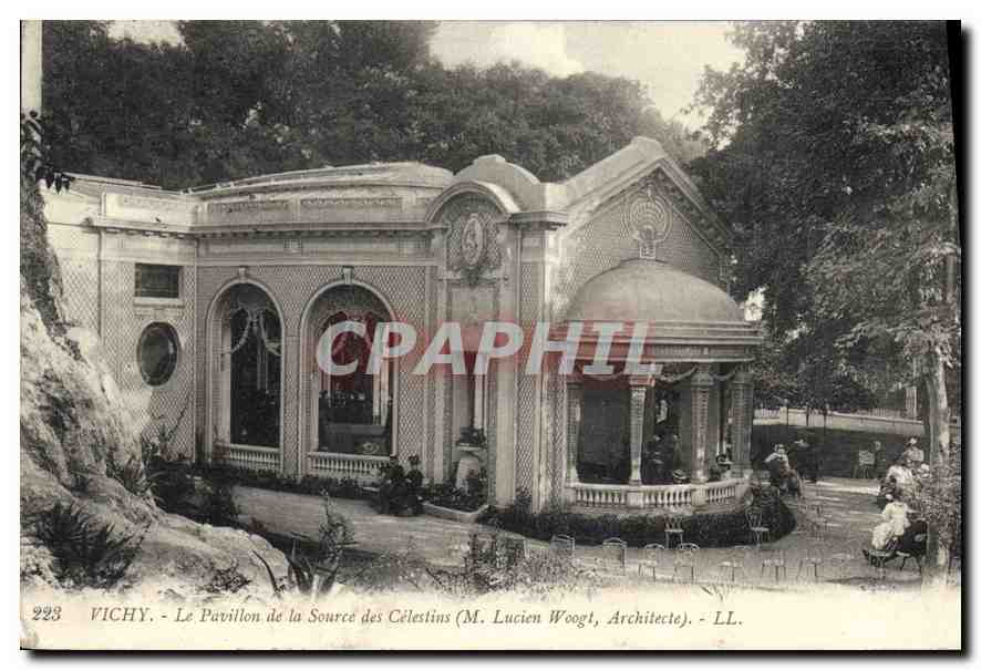 CPA Vichy Le Pavillon de la Source des Celestins 