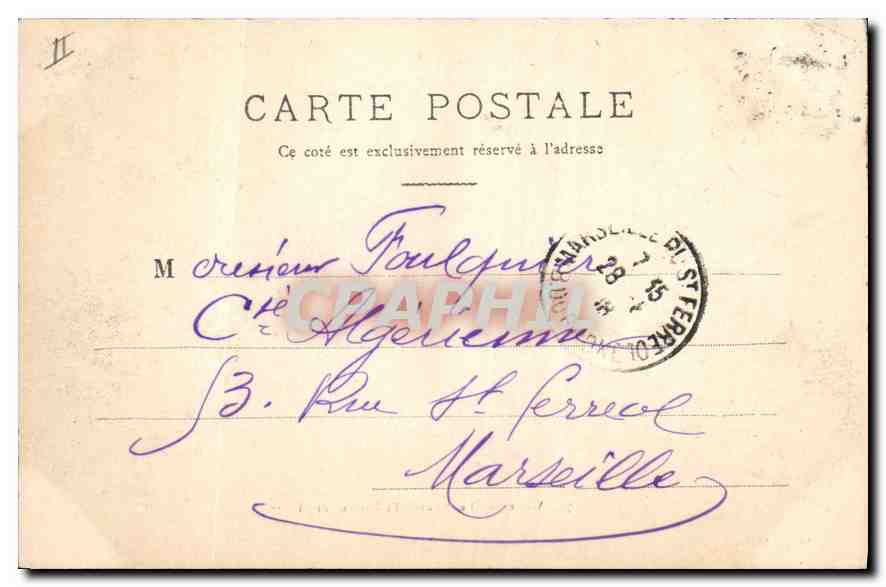 CPA Vichy Le Nouvel Etablissement Thermal  — Rückseite