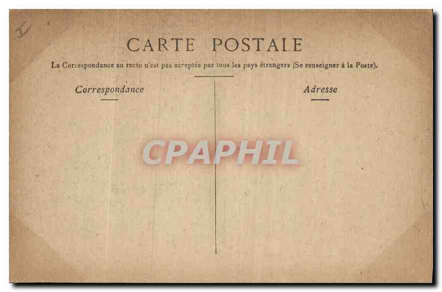 CPA Vichy Hall Promenoir du Casino  — Verso