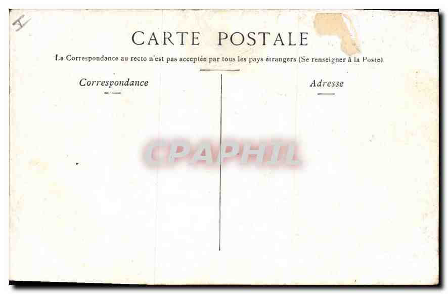 CPA Vichy L'Etablissement Thermal  — Rückseite