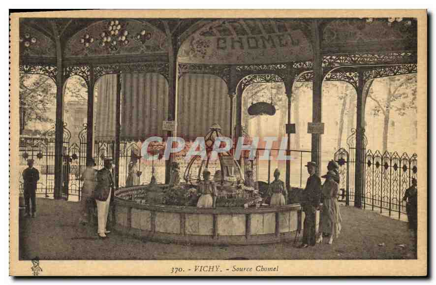 CPA Vichy Source Chomel 