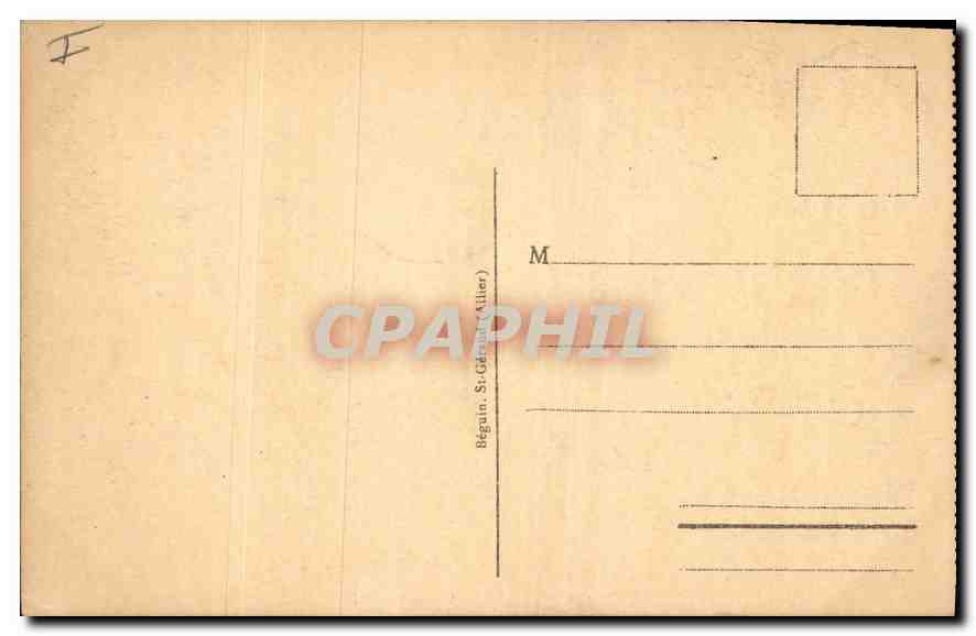 CPA Vichy Source Chomel  — Rückseite