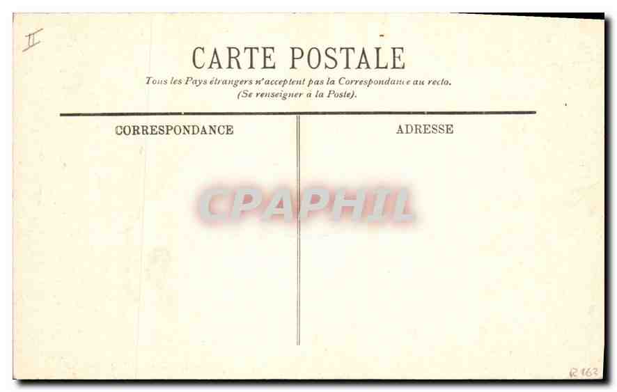 CPA Vichy Un Coin du Parc  — Rückseite