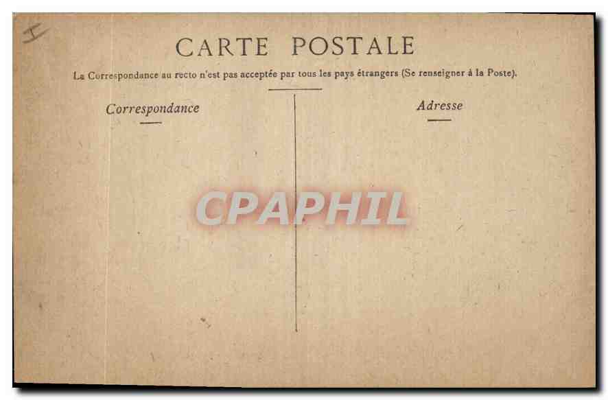 CPA Vichy Hall Promenoir de l'Etablissement Thermal  — Verso