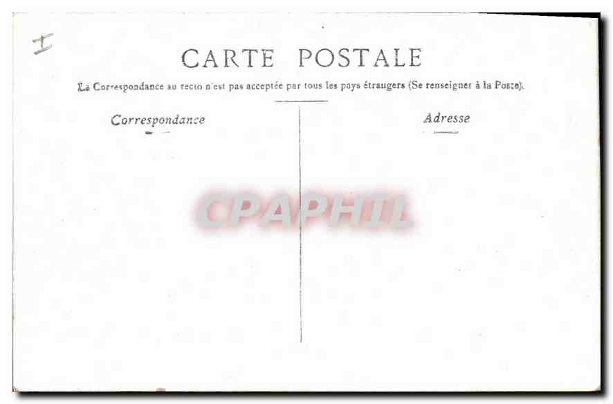 CPA Vichy Un coin de la Restauration  — Verso