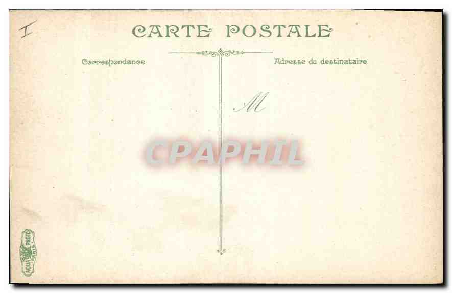 CPA Vichy la Grande allee devant le Palais des Sources  — Rückseite