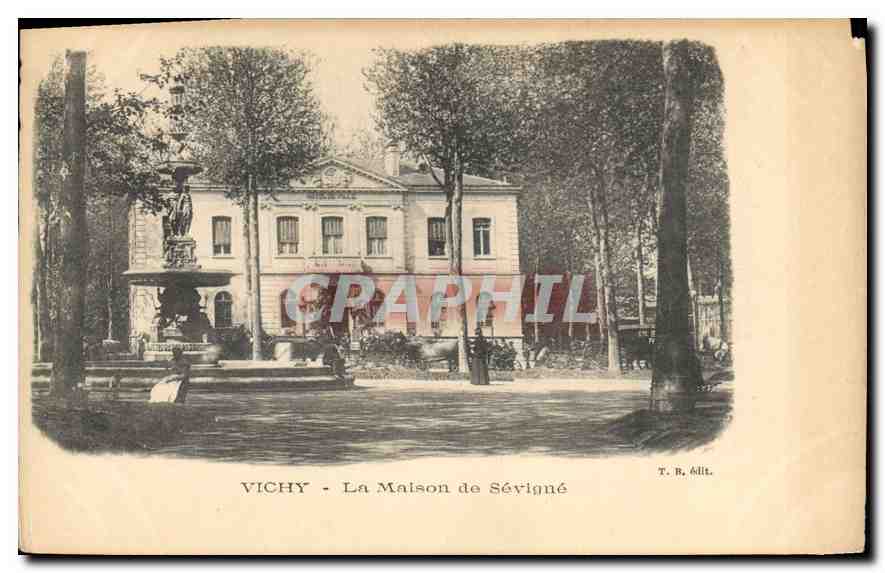 CPA Vichy La Maison de Sevigne 