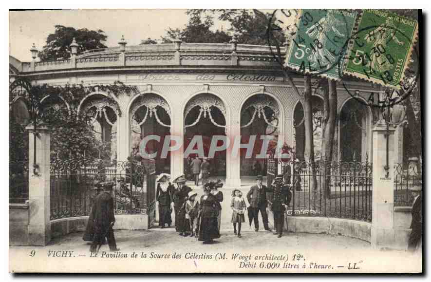 Vichy — Le Pavillon de la Source des Célestins (M. Woogt architecte) — LL. n°9