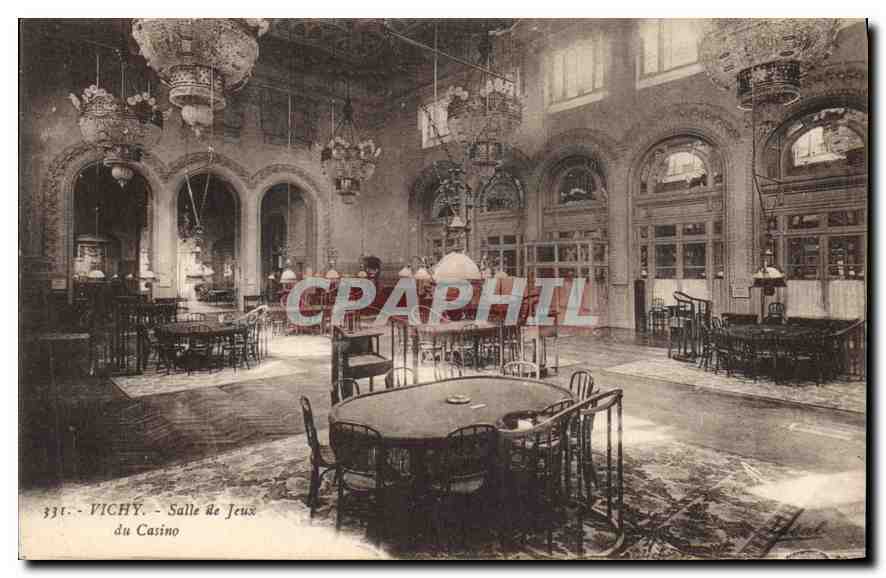 CPA Vichy Salle de Jeux du Casino 