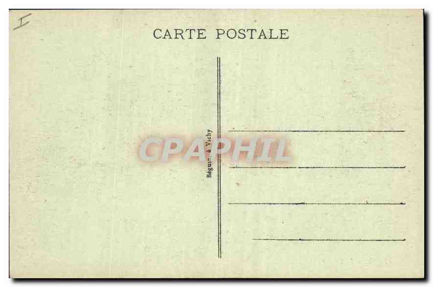 Vichy - Le Casino — éditeur Bégane & Vichy, n° 311 — Verso