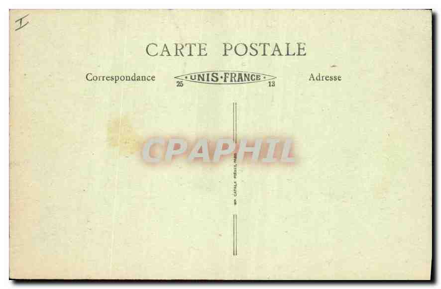CPA Vichy Allier Bords de l'Allier  — Rückseite