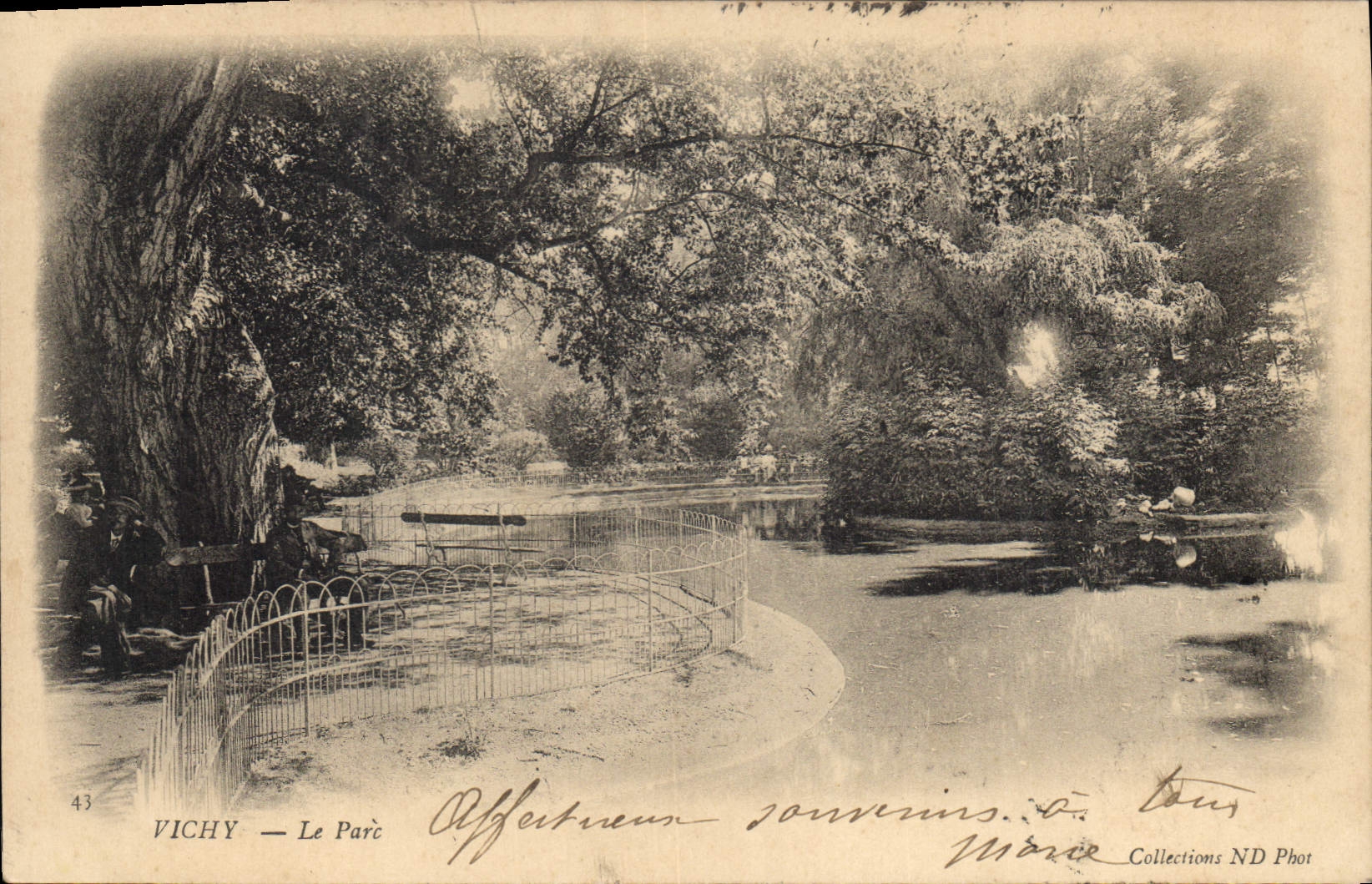 CPA Vichy Le Parc 