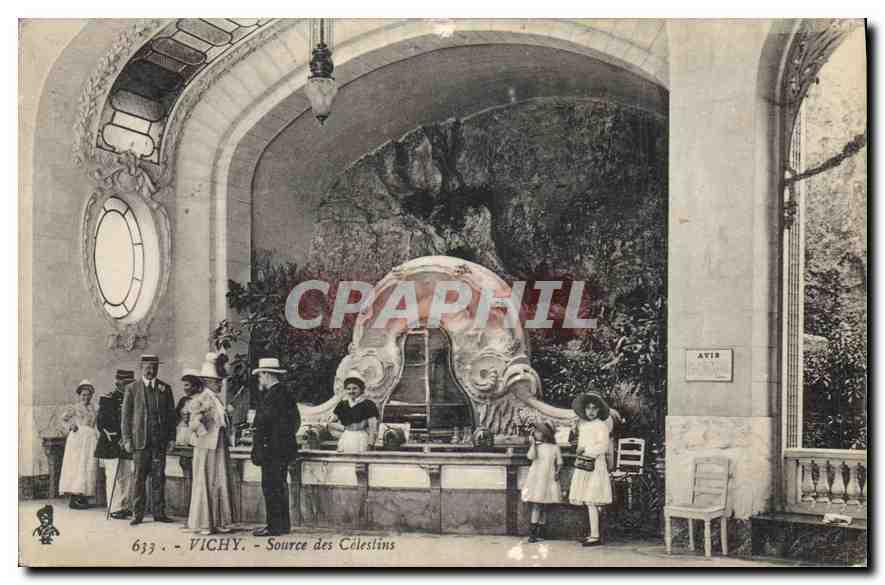 CPA Vichy Source des Celestins 