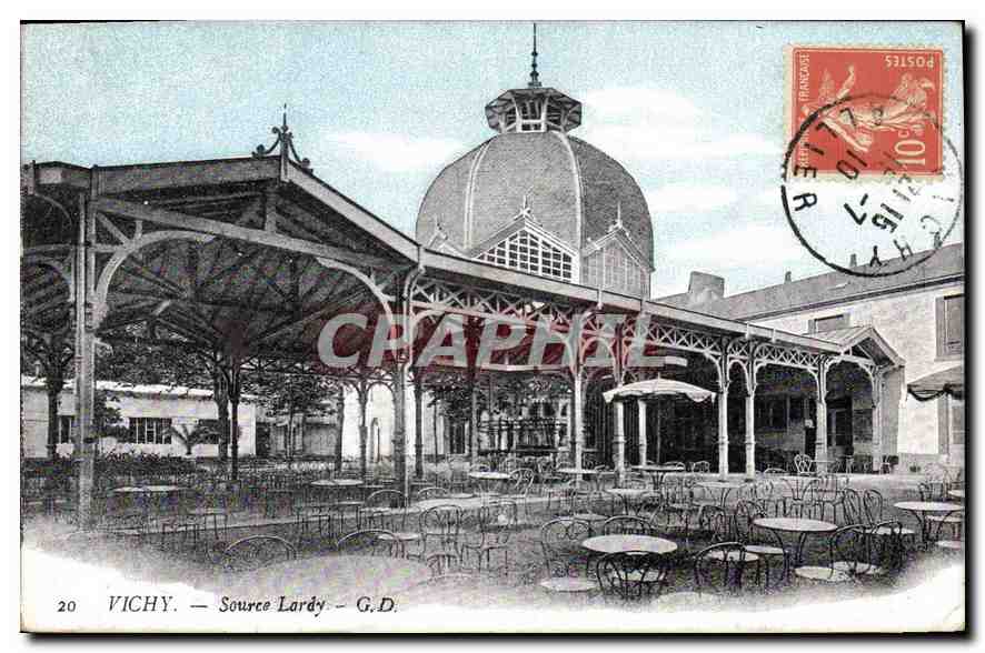 CPA Vichy Source Lardy 