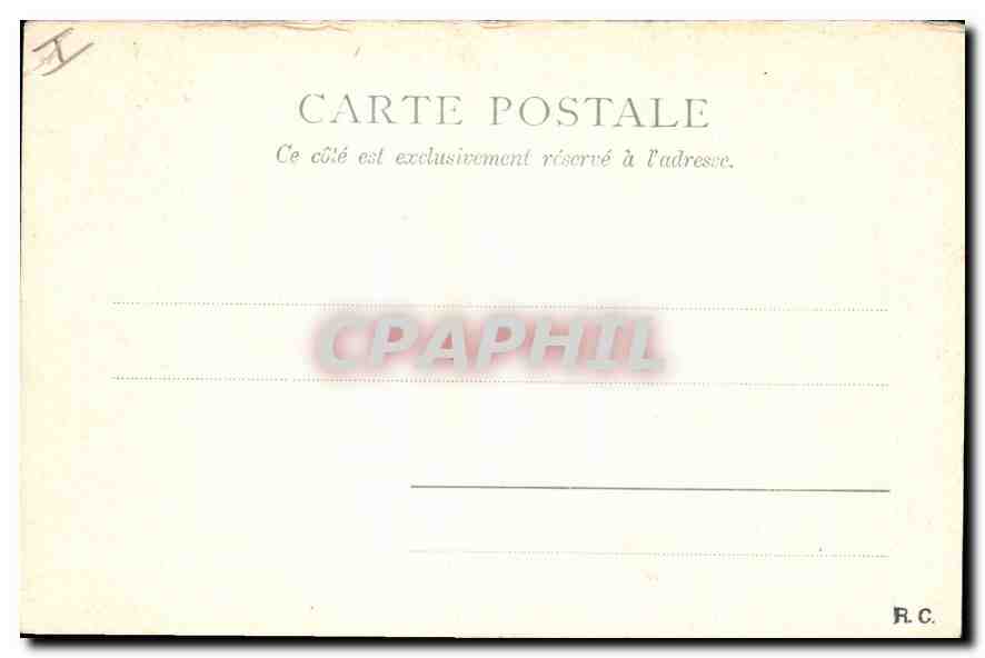 CPA Vichy Pavillon de Mme De Sevigne  — Rückseite