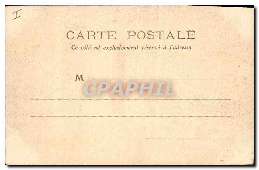 CPA Environs de Vichy la Terrasse et le Restaurant de la Montagne Verte  — Rückseite