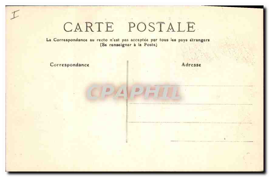CPA Vichy le Pavillon Sevigne et les Jardins  — Rückseite