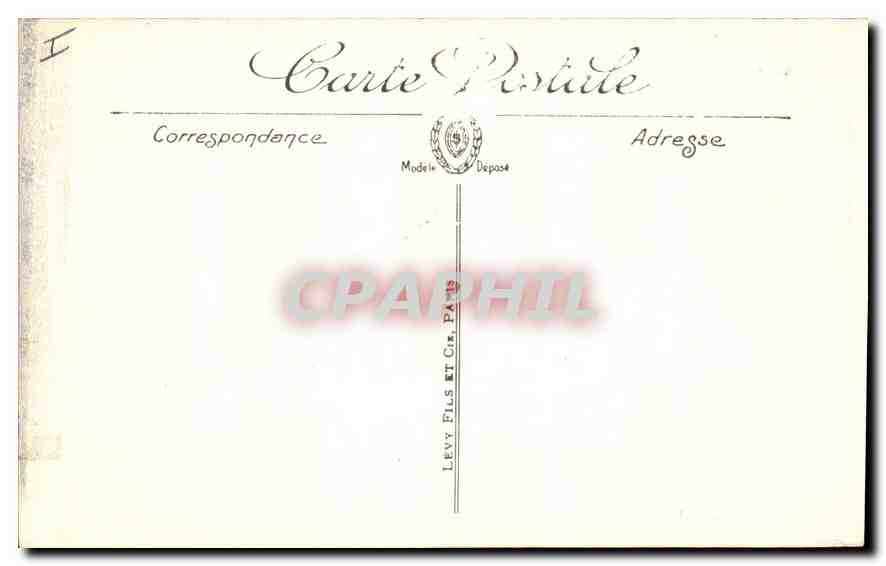 CPA Vichy Source de la Grande Grille  — Rückseite