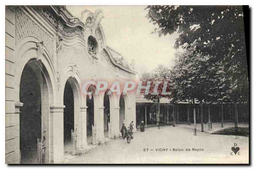 Vichy — Salon de Repos — CPAPHIL