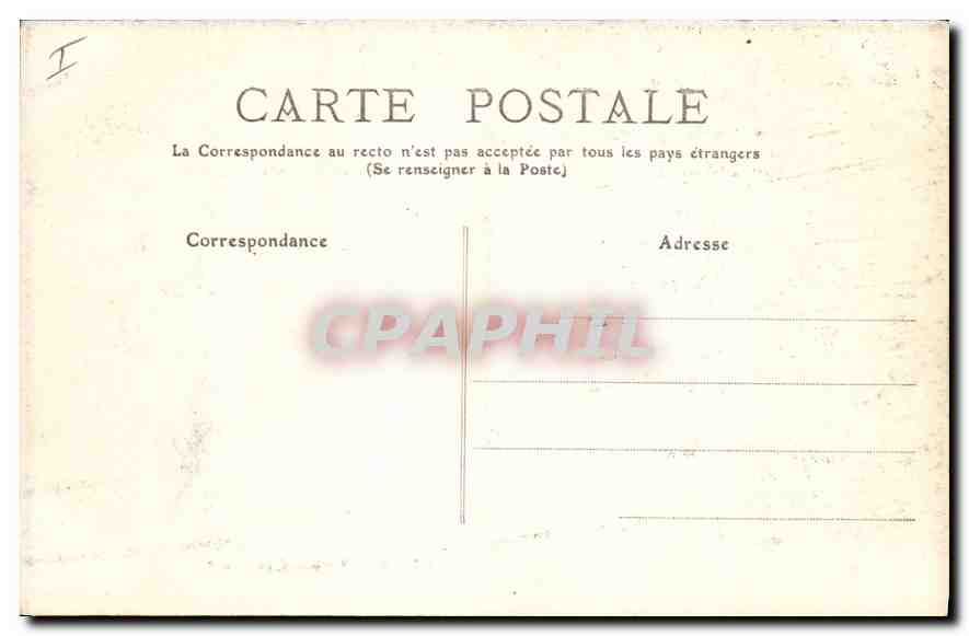 Vichy — Salon de Repos — CPAPHIL — Verso