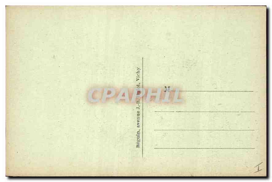 Vichy — Extérieur de la Chapelle des Franciscaines — Idéal — Rückseite
