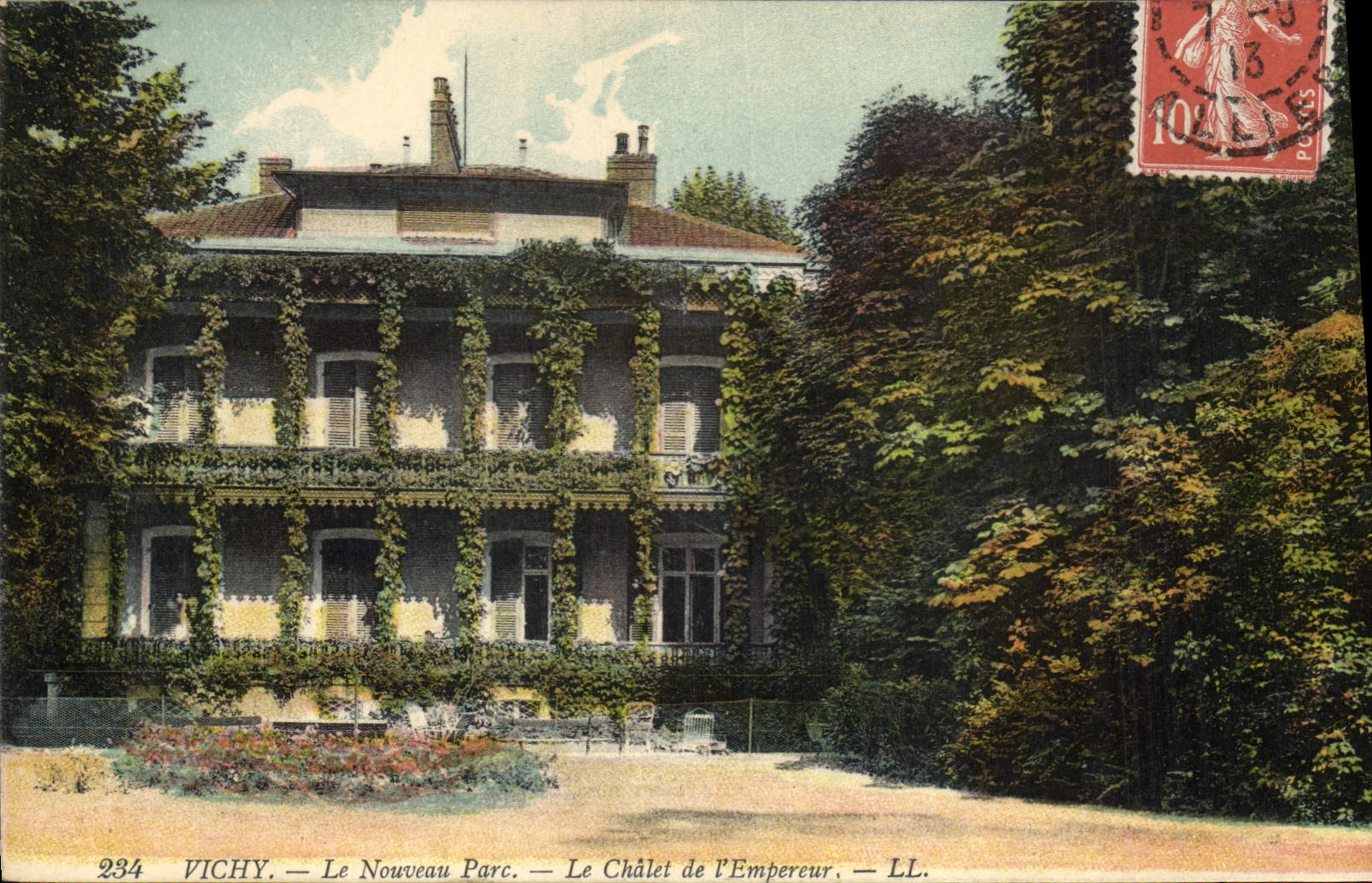 Vichy — Le Nouveau Parc — Le Châlet de l'Empereur — LL. — N° 234