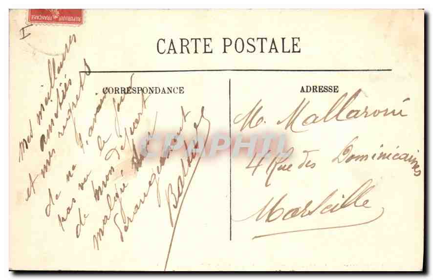 Vichy — Le Nouveau Parc — Le Châlet de l'Empereur — LL. — N° 234 — Rückseite