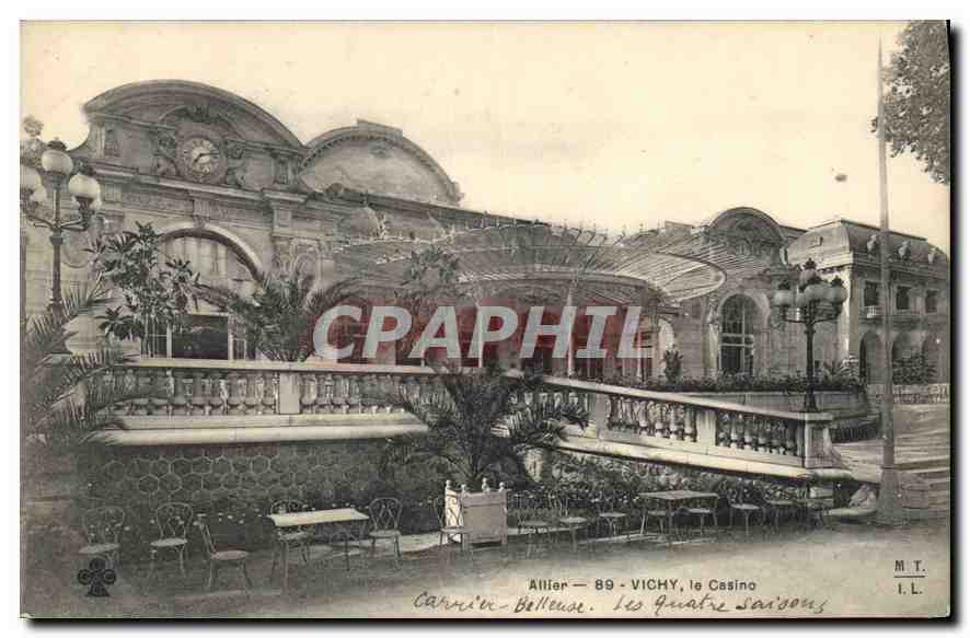 CPA Vichy le Casino 