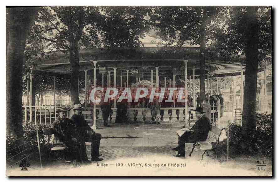 CPA Vichy Source de l'Hopital 