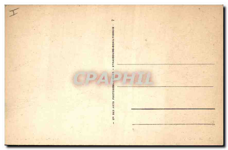 CPA Vichy Les Bains de III classe  — Verso
