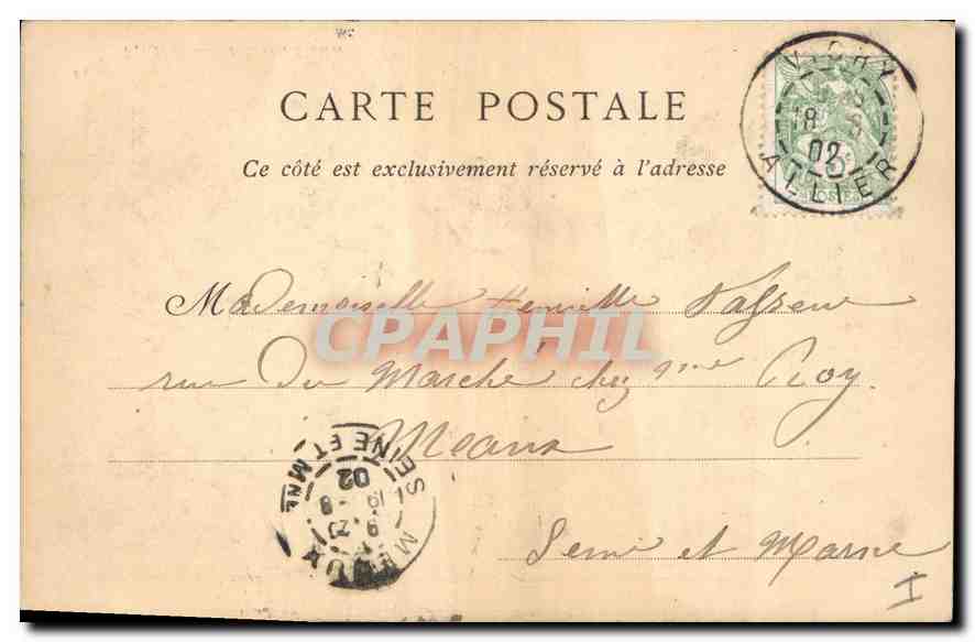 CPA Vichy La Source Dubois  — Rückseite