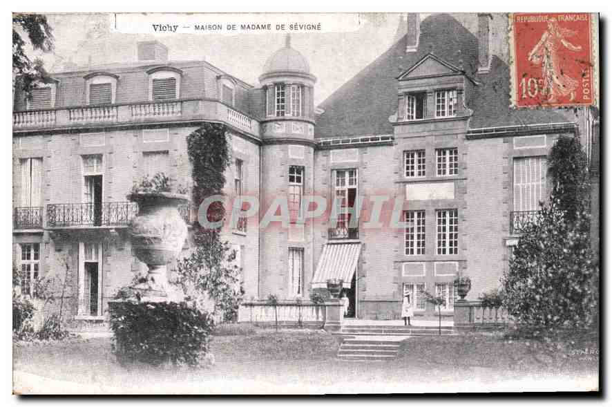 CPA Vichy Maison de Madame de Sevigne 