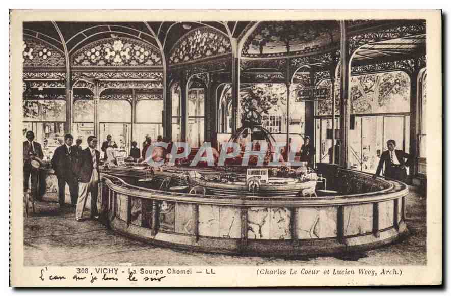 CPA Vichy La Source Chomel 