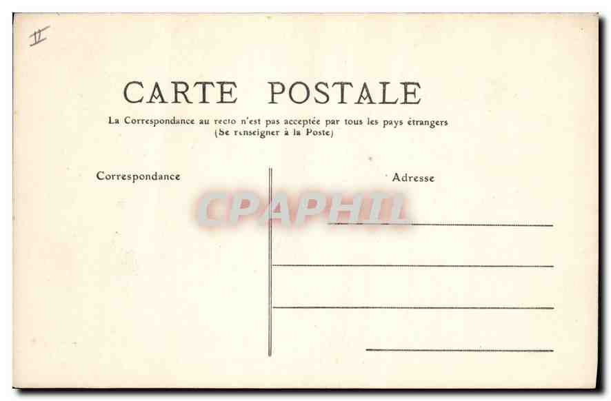 CPA Vichy la Restauration  — Rückseite