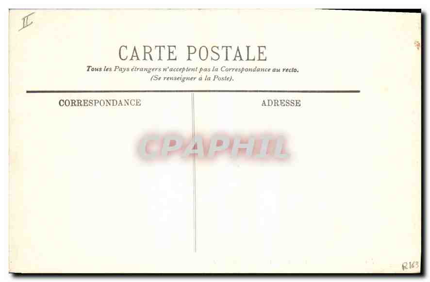 CPA Vichy Le Parc Une Allee couverte  — Rückseite
