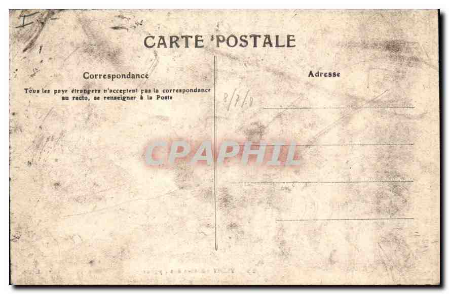 CPA Vichy Basain des Cygnes  — Verso