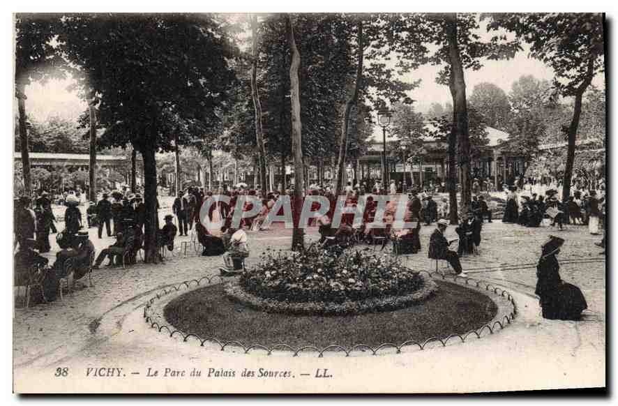 CPA Vichy Le Palais du Palais des Sources 