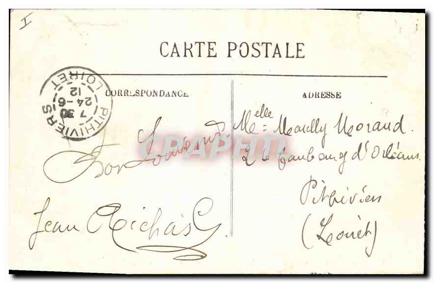 CPA Vichy Le Nouveau Parc Le Chalet de l'Empereur  — Rückseite