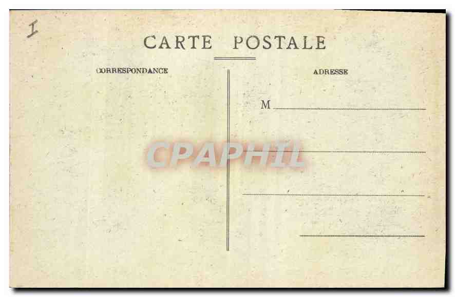 CPA Vichy Allees Couvertes Promenoirs  — Rückseite
