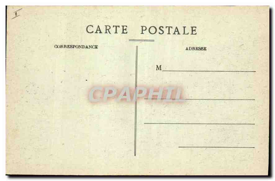 CPA Vichy L'Allier les Quais et les Iles  — Rückseite
