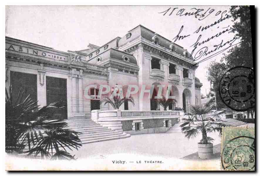 CPA Vichy Le Theatre 