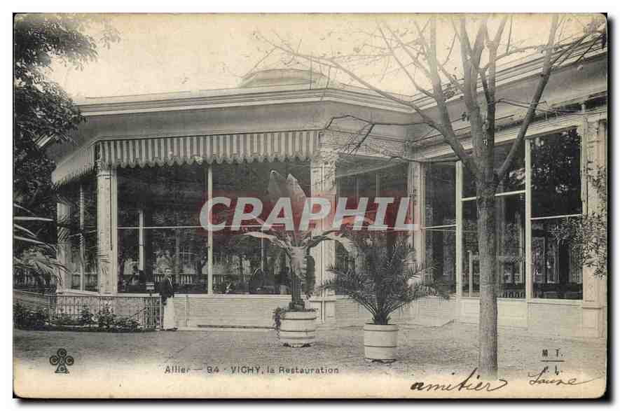CPA Allier Vichy la Restauration 