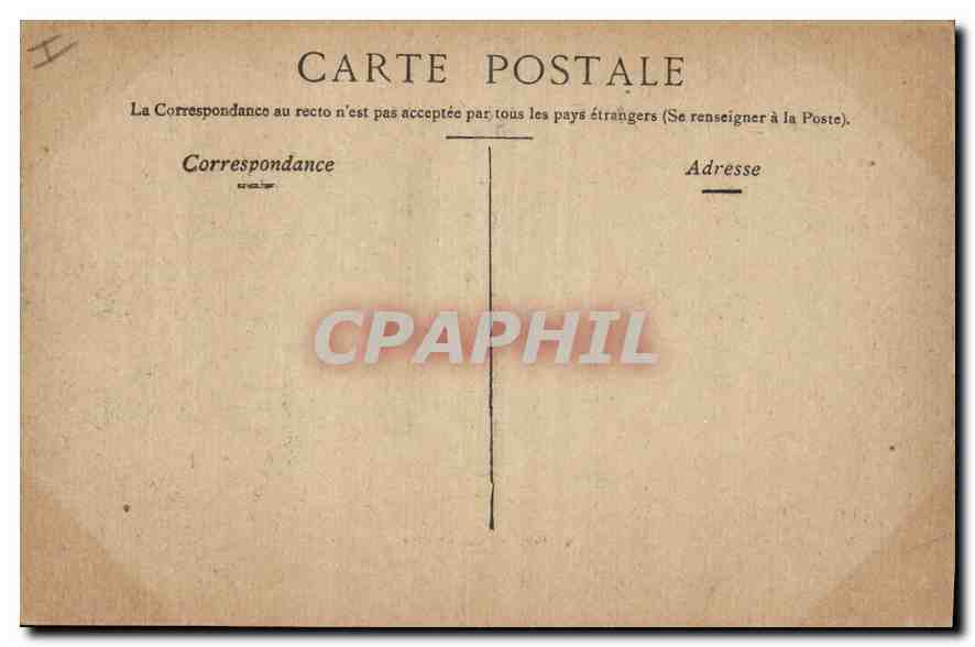 CPA Vichy Le Casino  — Rückseite